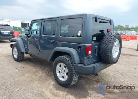 2017 Jeep Wrangler Unlimited Sport z USA, uszkodzony, nr VIN 1C4BJWDG5HL684487